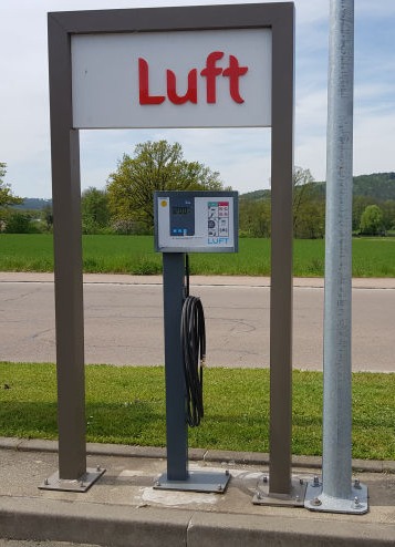 automatisches Luftdruckprüfgerät und SB Befüllung ihrer Reifen